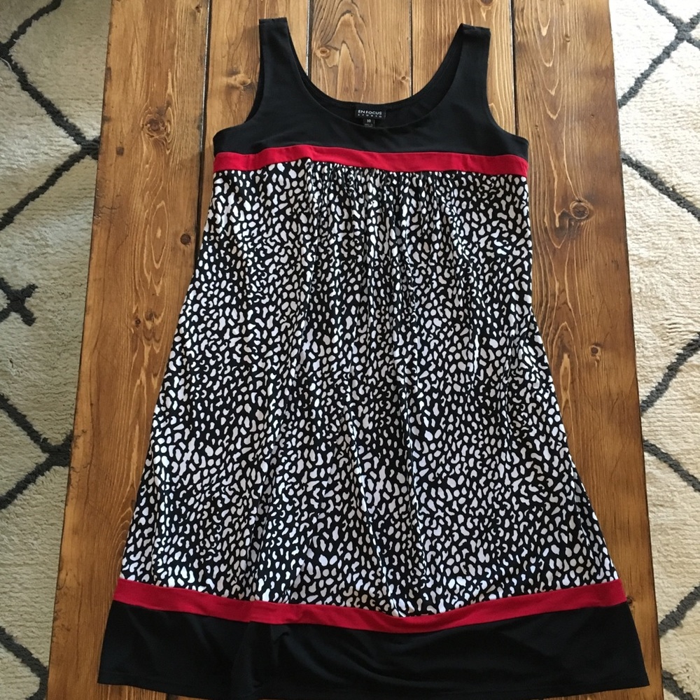 Leopard print dress